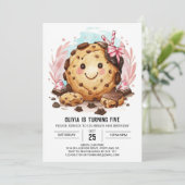 Happy Digital Elegancookies Geburtstag Einladung (Stehend Vorderseite)