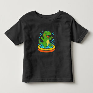 Happy Dino Splash Kleinkind T-shirt