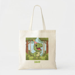 Happy Dino Tote Bag Tragetasche