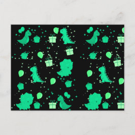 Happy Dinomight Geburtstag Postkarte