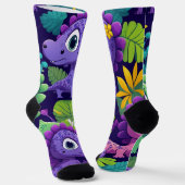 Happy Dinos Socken (Gewinkelt)