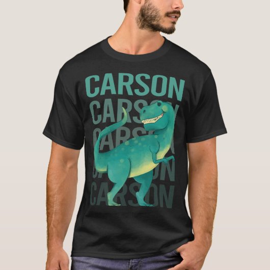 Happy Dinosaur Carson T-Shirt (Vorderseite)