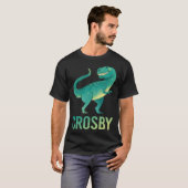 Happy Dinosaur - Crosby Name T-Shirt (Vorne ganz)