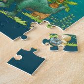 Happy Dinosaur Friends Puzzle (Seite)