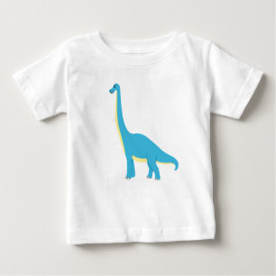 Happy Dinosaur für Kleinkinder Baby T-shirt