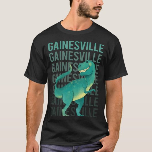 Happy Dinosaur Gainesville T-Shirt (Vorderseite)