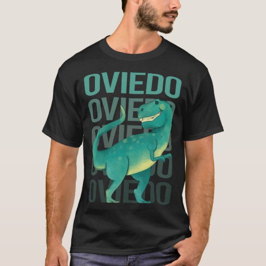 Happy Dinosaur Oviedo T-Shirt (Vorderseite)
