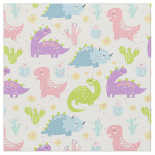 Happy Dinosaur Printware Stoff