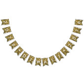 Happy Diwali 2016 Gold White Glitzer Lights Party Wimpelkette (Alle)