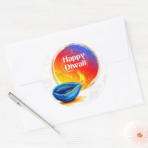Happy Diwali Aufkleber