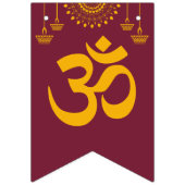 Happy Diwali Celebration Wimpelkette (Erste Fahne)
