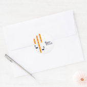 Happy Diwali Classic Round Sticker (Umschlag)