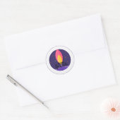 Happy Diwali Classic Round Sticker Enevelope Siege (Umschlag)