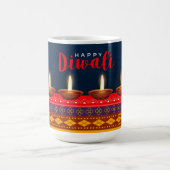 Happy Diwali Coffee Tasse (Mittel)