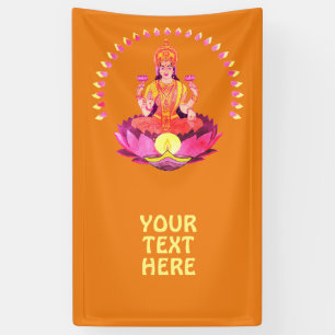 Happy Diwali - Deepalavi Lakshmi Goddess 1 Banner
