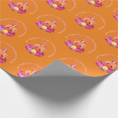 Happy Diwali - Deepalavi Lakshmi Goddess 1 Geschenkpapier (Ecke)