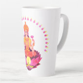 Happy Diwali - Deepalavi Lakshmi Goddess 1 Milchtasse (Rechte Ecke)