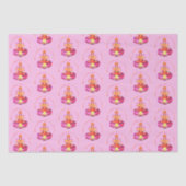 Happy Diwali - Deepalavi Lakshmi Goddess 1 Seidenpapier (Vorderseite)