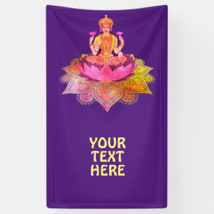 Happy Diwali - Deepalavi Lakshmi Goddess 4 Banner