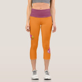 Happy Diwali - Deepalavi Lakshmi Goddess 4 Capri Leggings (Vorderseite)