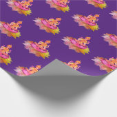 Happy Diwali - Deepalavi Lakshmi Goddess 4 Geschenkpapier (Ecke)