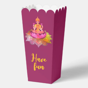 Happy Diwali - Deepalavi Lakshmi Goddess 4 Geschenkschachtel