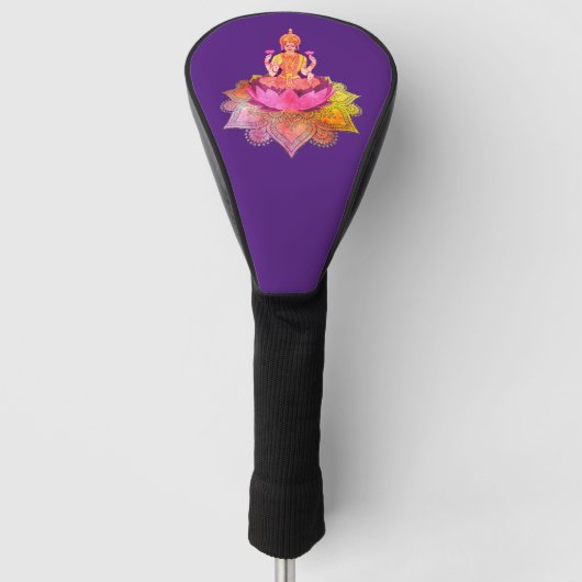 Happy Diwali - Deepalavi Lakshmi Goddess 4 Golf Headcover (Vorderseite)