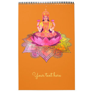 Happy Diwali - Deepalavi Lakshmi Goddess 4 Kalender
