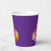 Happy Diwali - Deepalavi Lakshmi Goddess 4 Pappbecher (Links)