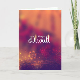 Happy Diwali Deepawali Indian Festival of Lights Karte