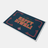 Happy Diwali Doormat Fußmatte (Schrägansicht)