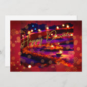 Happy Diwali Ferienkarte Feiertagskarte (Vorne/Hinten)