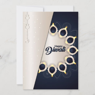 Happy Diwali Ferienkarte Feiertagskarte
