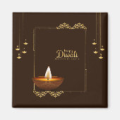Happy Diwali - Festival der Lichter Magnet (Vorne)