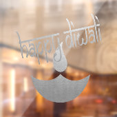 Happy Diwali Festival des Lichts Fensteraufkleber (Blatt 2)