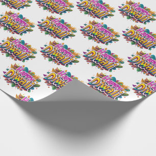 Happy Diwali Festival Geschenkpapier