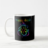 Happy Diwali Festival of Light Hindu Indian Mens & Kaffeetasse (Links)