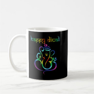 Happy Diwali Festival of Light Hindu Indian Mens & Kaffeetasse