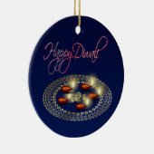 Happy Diwali Ganesha Rangoli - Ornament (Rechts)