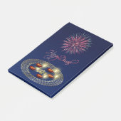 Happy Diwali Ganesha Rangoli - Post-it®-Anmerkunge Post-it Klebezettel (angewinkelt)