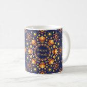 Happy Diwali Geschenk Idee Kaffeetasse (VorderseiteRechts)