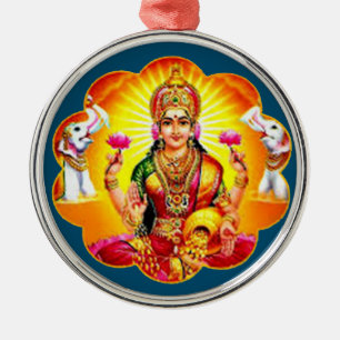 Happy diwali Geschenk Ideen Hindu Goddess lakshmi Ornament Aus Metall