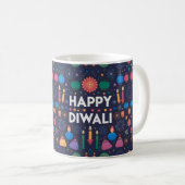 Happy Diwali Geschenk Kaffeetasse (VorderseiteRechts)