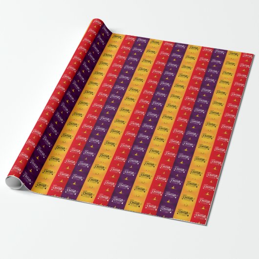 "Happy Diwali" Geschenkpapier (Ungerollt)