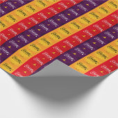 "Happy Diwali" Geschenkpapier (Ecke)