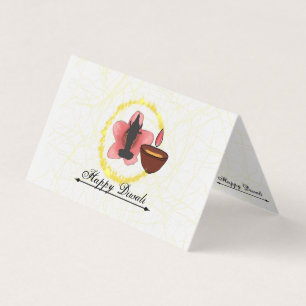 Happy Diwali Grußkarte