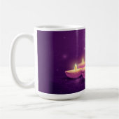 Happy Diwali Kaffeetasse (Links)