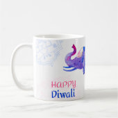 Happy Diwali Kaffeetasse (Links)