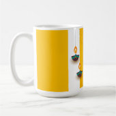 Happy Diwali Kaffeetasse (Links)
