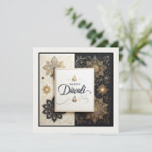 Happy Diwali Karte (Stehend Vorderseite)
